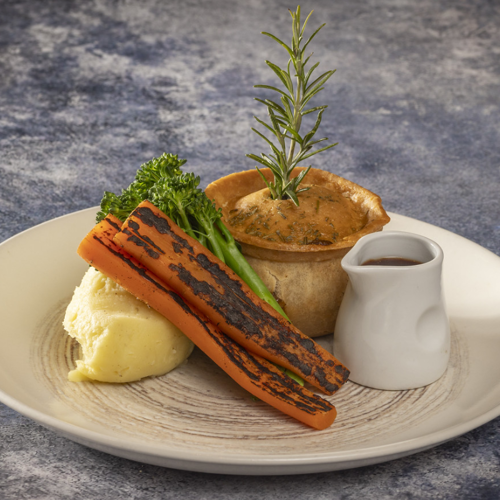 <p>LAMB &amp; ROSEMARY PIE</p>
